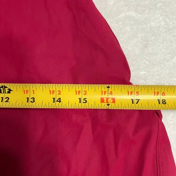 Lululemon Ruby Red Rejuvenate Racerback Dress 6 Women - Picture 8 of 10